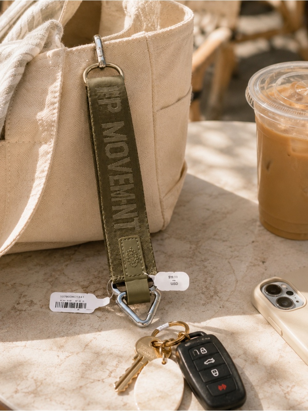 ✨ NWT Free People FP Movement Grab & Go Key Strap ✨